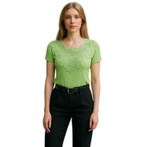 Blusa moda evangélica manga curta barata sku:bv16 Blusa moda evangélica manga curta barata sku:bv16
