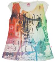 BLUSA MODELAGEM EVASÊ MENINAS FRESQUINHA Nº 4 AO 12 ABRANGE