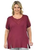 Blusa moderna plus size fenomenal