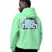 Blusa Moletom Algodão Abstract Mode Streetwear