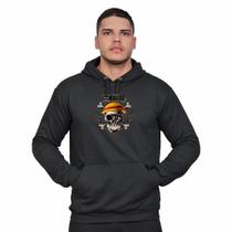 Blusa Moletom Anime One Piece Caveira Luffy Top