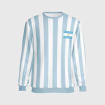 Blusa Moletom Argentina Copa Futebol Careca Sem Capuz Casaco Blusa Moletom Argentina Copa Futebol Careca Sem Capuz Casaco