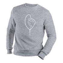 Blusa Moletom Ave Maria Mãe De Deus Feminina E Masculino Blusa Moletom Ave Maria Mãe De Deus Feminina E Masculino