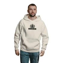 Blusa Moletom Balenciaga Com Capuz Premium Azul Marinho M Blusa Moletom Balenciaga Com Capuz Premium Azul Marinho M