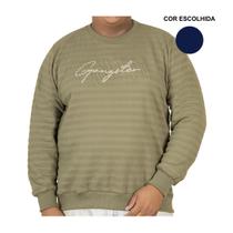 Blusa Moletom Básica Masculina Gangster Blusa Moletom Básica Masculina Gangster