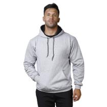Blusa Moletom Bolso Canguru Com Capuz Masculino Básico Liso Frio Blusa Moletom Bolso Canguru Com Capuz Masculino Básico Liso Frio