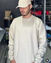 Blusa moletom, branco