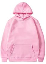 Blusa Moletom Canguru 100% Algodão Básico