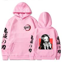 Blusa Moletom Canguru Anime Demon Slayer Nezuko