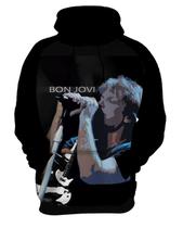 Blusa Moletom Canguru Banda Rock Bon Jovi 10_x000D_