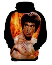 Blusa Moletom Canguru Bruce Lee 1_x000D_