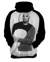 Blusa Moletom Canguru Cantor Chris Brown 13_x000D_