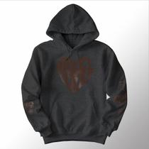 Blusa Moletom Canguru Capuz Bolso Coração Sweet Heart Cores