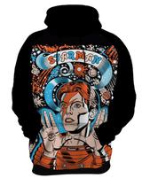 Blusa Moletom Canguru Capuz David Bowie 8_x000D_