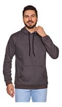 Blusa Moletom Canguru Capuz Estilosa Larga