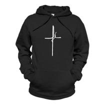 Blusa Moletom Canguru Capuz Fé Gospel Feminino Masculino Blusa Moletom Canguru Capuz Fé Gospel Feminino Masculino