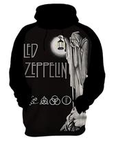 Blusa Moletom Canguru Capuz Led Zeppelin 32_x000D_