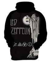 Blusa Moletom Canguru Capuz Led Zeppelin 32_x000D_ - Zahir Store
