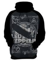 Blusa Moletom Canguru Capuz Led Zeppelin 40_x000D_