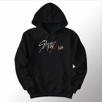 Blusa Moletom Canguru Capuz Stray Kids K-pop Blusa Moletom Canguru Capuz Stray Kids K-pop