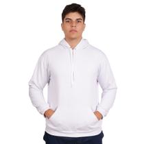 Blusa Moletom Canguru Com Capuz Masculino Feminino Liso Básico Fechado Com Bolso NL071