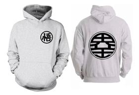 Blusa Moletom Canguru Dragon Ball Goku Novidade Inverno Blusa Moletom Canguru Dragon Ball Goku Novidade Inverno