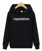 Blusa Moletom Canguru Estampa Reputation Taylor Swift Blusa Moletom Canguru Estampa Reputation Taylor Swift