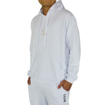 Blusa Moletom Canguru Estampado Liun Confortável Blusa De Frio Inverno Unissex