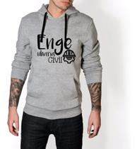 Blusa Moletom Canguru Faculdade Engenharia Civil Lançamento Blusa Moletom Canguru Faculdade Engenharia Civil Lançamento