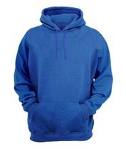 Blusa Moletom Canguru Felpado Masculino Com Capuz - Azul Royal Blusa Moletom Canguru Felpado Masculino Com Capuz - Azul Royal