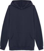 Blusa moletom canguru flanelado capuz masculino grafite