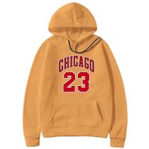 Blusa Moletom Canguru Flanelado Casual Chicago 23