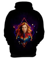 Blusa Moletom Canguru Herói Capitã Marvel 10_x000D_