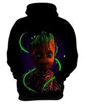 Blusa Moletom Canguru Herói Groot_x000D_