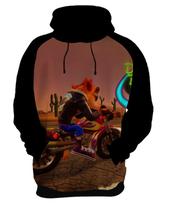 Blusa Moletom Canguru Jogo Crash Bandicoot 3_x000D_