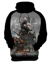 Blusa Moletom Canguru Jogo Game God Of War 3_x000D_