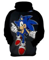 Blusa Moletom Canguru Jogo Game Sonic 9_x000D_