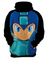 Blusa Moletom Canguru Jogo Mega Man 3_x000D_