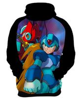 Blusa Moletom Canguru Jogo Mega Man 5_x000D_