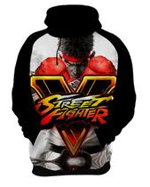 Blusa Moletom Canguru Jogo Street Fighter Ken 5_x000D_