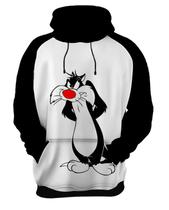 Blusa Moletom Canguru Looney Tunes Frajola 6_x000D_