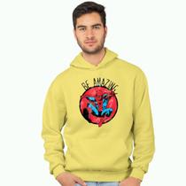 Blusa Moletom Canguru Marvel Homem-Aranha