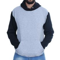 Blusa Moletom Canguru Masculino Liso