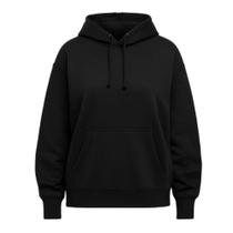 Blusa Moletom Canguru Peluciada Com Capuz Cordao Ajustavel Unissex Quentinho Confortavel Macio Tamanho:GGCor:Preto Blusa Moletom Canguru Peluciada Com Capuz Cordao Ajustavel Unissex Quentinho Confortavel Macio Tamanho:GGCor:Preto
