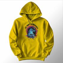 Blusa Moletom Canguru Personalizado Stitch De Ponta Cabeça