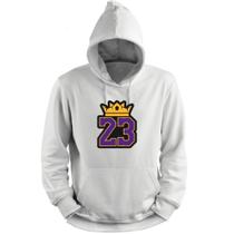 Blusa Moletom Capuz Basquete 23 King James Basketball Blusa Moletom Capuz Basquete 23 King James Basketball