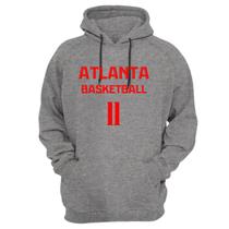 Blusa Moletom Capuz Basquete Atlanta Basketball número 11
