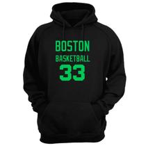 Blusa Moletom Capuz Basquete Boston Basketball número 33