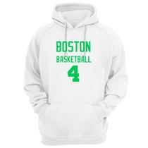 Blusa Moletom Capuz Basquete Boston Basketball número 4