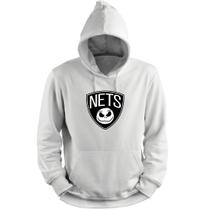 Blusa Moletom Capuz Basquete Brooklyn Netss 2020 Basketball Blusa Moletom Capuz Basquete Brooklyn Netss 2020 Basketball